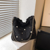 Weiyinxing Fashion Women's Bag Basic Style Women's Shoulder Bag Trend Casual Women's Bag Zipper Large Capacity Women's Tote Bag