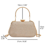 Weiyinxing High Design Women Evening Bag Brand Party Banquet Glitter Bag for Ladies Wedding Clutch Handbag Shoulder Bag Chain Bolsas