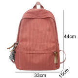 Weiyinxing Men Women Waterproof White School Backpack Female Male Teenager Student Bag Trendy Cool Travel Girl Boy Book Backpack Ladies Bag