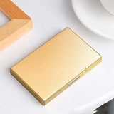 Weiyinxing Card Holder Men RFID Blocking Aluminum Metal Slim Wallet Money Bag Anti-scan Credit Card Holder Thin Case Small Male Wallet