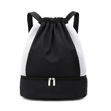 Weiyinxing for Women 2024 New Drawstring Anti-Theft Back Zipper Patchwork Fashion Backpack Casual Travel Single Girls Schoolbag