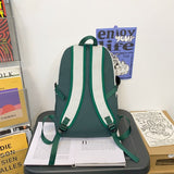 Weiyinxing Teenager High Capacity Book Bag Girl Travel Laptop Student Backpack Ladies Nylon College Fashion Women Leisure School Bag