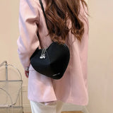 Weiyinxing Shape Bags for Women Mini Sling Shoulder Bag Ladys Red Love Heart Bag Fashion Pouch Bag Valentine Gifts Luxury Handbags