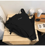 Weiyinxing New Chest Bag Men's Crossbody Bag Multi Functional Casual One Shoulder Backpack Large Capacity Messenger Bags for Men Bolsa