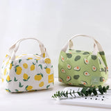 Weiyinxing Pc Cute Fruit Lunch Bag for Women Portable Insulated Lunch Thermal Bag Bento Pouch Lunch Container School Food Bag