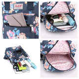 Weiyinxing Women School Bags Ladies Shoulder Backpacks Large Capacity Mommy Baby Nursing Bags Fashion Female Business Laptop Backpack