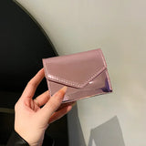 Weiyinxing Fashion Lady Card Holder Purse Women Purse Card Wallet Fashion Pu Leather Small Bags for Female Bags Credential Holder