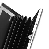 weiyinxing Aluminum Antimagnetic Card Holder Women Men Metal Credit Card Business Card Holders Organizer Purse Wallet