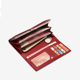 Weiyinxing Luxury Women's Wallets Long Wallet Female Leather Purse ID Card Holder Women Purses Ladies Clutch Phone Bag Purse