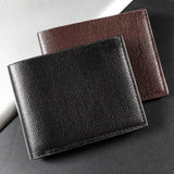 Weiyinxing Men's Wallet Genuine Leather Men Wallets Premium Product Real Cowhide Wallets for Man Short Black Walet Portefeuille Homme