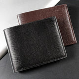 Weiyinxing Men's Wallet Genuine Leather Men Wallets Premium Product Real Cowhide Wallets for Man Short Black Walet Portefeuille Homme