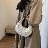 Weiyinxing Stone Pattern Small PU Leather Shoulder Bags 2024 Winter Women Fashion Luxury Trend Chain Crossbody Bag Handbags