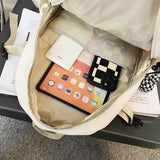 Weiyinxing Red High Capacity Boy School Bag Male Women Travel Book Bag Female College Backpack Men Lady Laptop Packet Fashion Teenager