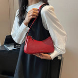 Weiyinxing Small Underarm Bags for Women 2024 Fashion PU Leather Female Shoulder Bag Advanced All-Match Handbags and Purses