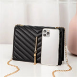 Weiyinxing Women Pu Leather Trend Lingge Crossbody Bag Fashion V Pattern Lattice Small Shoulder Bag White Black Travel Crossbody Bags