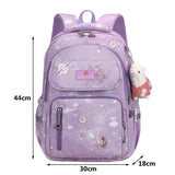 Weiyinxing 1-6 Grade Orthopedic Primary School Backpack For Girls Boys Cartoon School Bag Kids Waterproof Satchel Knapsack Mochila