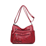 Weiyinxing Pu Leather Luxury Purses and Handbags 2024 High Quality Women's Bag Design Multi-pocket Ladies Crossbody Shoulder Bags
