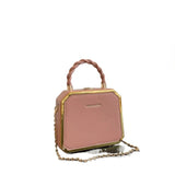 Weiyinxing Bags on Sale 2024 High Quality Westernized Minimalist and Versatile High-end Box Bag New Exquisite Chain Crossbody Bag