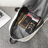 Weiyinxing Pattern Woman School Backpack Man College Student Travel Rucksack A4 Book Schoolbag For Teenage Girl Boy 2023 New Mochila