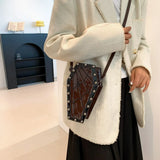 Weiyinxing Shaped Trend Crossbody Bag Halloween PU Rose Spider Sling Purses 2024 Novelty 3D Cartoon Cellphone Bag Y2K Gothic Satchel