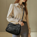 Weiyinxing Pu Leather Luxury Purses and Handbags 2024 High Quality Women's Bag Design Multi-pocket Ladies Crossbody Shoulder Bags