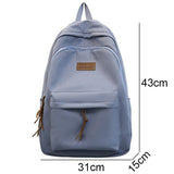 Weiyinxing Men Lady New Laptop SchoolBag Trendy Boy Girl Nylon College Backpack Fashion Travel Male Female Book Women Backpack Student Cool