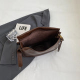 Weiyinxing Small Pu Leather Shoulder Bags for Women 2024 New Fashion Retro Trend Designer Crossbody Bag Underarm Bag Handbags