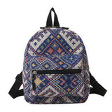 Weiyinxing Border Ethnic Style Backpack Retro Simple Leisure Backpack Large Capacity Commuter Travel Women's Crossbody Bbackpack