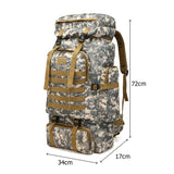Weiyinxing Capacity 80L Travel Bag Camping Backpack Hiking Climbing Bags Mountaineering Sport Bag Outdoor Shoulder Rucksack Men Women