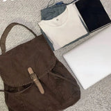 Weiyinxing Streetwear Y2k Aesthetic Rucksacks Women Fashion Casual Travel Backpacks Japanese New All Match Simple Schoolbags Trendy