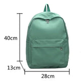 Weiyinxing Backpack Women Candy Color Laptop Backpacks Cute Kawaii High School Bags for Teenage Girl Japanese Travel Camping Backpack