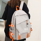 Weiyinxing Male Women Travel Book Bag Female College Backpack Girl Boy Nylon School Bag Lady Men Laptop Student Packet Fashion Teenager