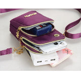 Weiyinxing Balloon Mobile Phone Crossbody Bags for Women Fashion Women Shoulder Bag Cell Phone Pouch With Headphone Plug 3 Layer Wallet