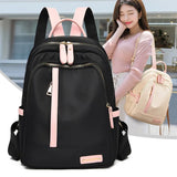 Weiyinxing Color Backpack for Women Large Capacity School Bags for Teenager Waterproof Oxford Travel Rucksack Girls Knapsack Bolsa