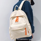 Weiyinxing Green Solid Color College Backpack Trendy Girl Boy Travel School Bag Cool Men Women Leisure Fashion Male Female Book Bags