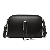 Weiyinxing Spring New Authentic Cowhide Shoulder Bag for Women Famous Designer Soft Leather Crossbody Bags Single Color Retro Wallet