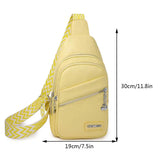 Weiyinxing Women Sling Chest Bags Fanny Pack Fashion Leather Waist Bags Multifunctional Waist Pouch For Phone Shopping Holder Banana Bag