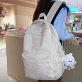 Weiyinxing Women High Capacity Printing Laptop Female Waterproof School Bag Fashion Lady College Backpack Cute Girl Travel Book Bags