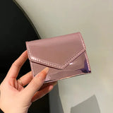 Weiyinxing Fashion Lady Card Holder Purse Women Purse Card Wallet Fashion Pu Leather Small Bags for Female Bags Credential Holder