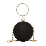 Weiyinxing Bags on Sale 2024 High Quality New Round Ball Bag with Niche Design Crossbody Bags Advanced Chain Advanced Chain Handbag