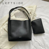 Weiyinxing PCS/SET Fashion Leather Tote Bag for Women 2024 Tend Female Simple Large High Capacity Shoulder Side Bag Handbags and Purses