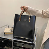 Weiyinxing Quality Women Shoulder Bags 2024 New Trends Tote Bag Pure Color Soft PU Leather Large Capacity Shopper Totes Bolso Mujer