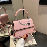 Weiyinxing Women Luxury Brand Large Capacity Women PU Shoulder Messenger Bag 2024 Fashion Chain Small Square Bag Daily Elegant