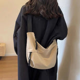 Weiyinxing Hobos Crossbody Bags Solid Casual Zipper Women's Bags 2024 Fashion High Capacity Solid Color Single Shoulder Totes Bag