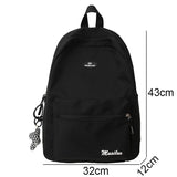 Weiyinxing Women Waterproof Cute Student Backpack Fashion Girl Travel School Bag Female Laptop College Backpack Cool Lady Leisure Book Bags