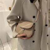 Weiyinxing Flap Saddle Bag For Women PU Leather Shoulder Messenger Bag Fashion Brands Crossbody Bag Luxury Lady Handbag Purse Bolsa