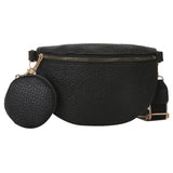 Weiyinxing Women's Waist Bag Single Shoulder Bag Fashion Chest Bag Girl's Waist Bag Outdoor Sports Backpack Belt Bag with Small Purse