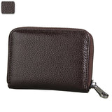 Weiyinxing New Mini Leather 20 Card Wallet Mini Leather Wallet Business Case Purse Holder RFID Blocking Carteira Masculina Porte Carte