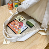 Weiyinxing Female Yellow Kawaii Mesh Travel Coin Purse College School Backpack Girl Nylon Cool Lady Cute Laptop Net Book Bags Women