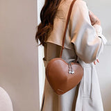 Weiyinxing Shape Bags for Women Mini Sling Shoulder Bag Ladys Red Love Heart Bag Fashion Pouch Bag Valentine Gifts Luxury Handbags